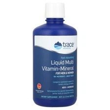 Liquid Multi Vitamin-Mineral, For Men & Women, Orange Mango, 30 fl oz (887 ml)