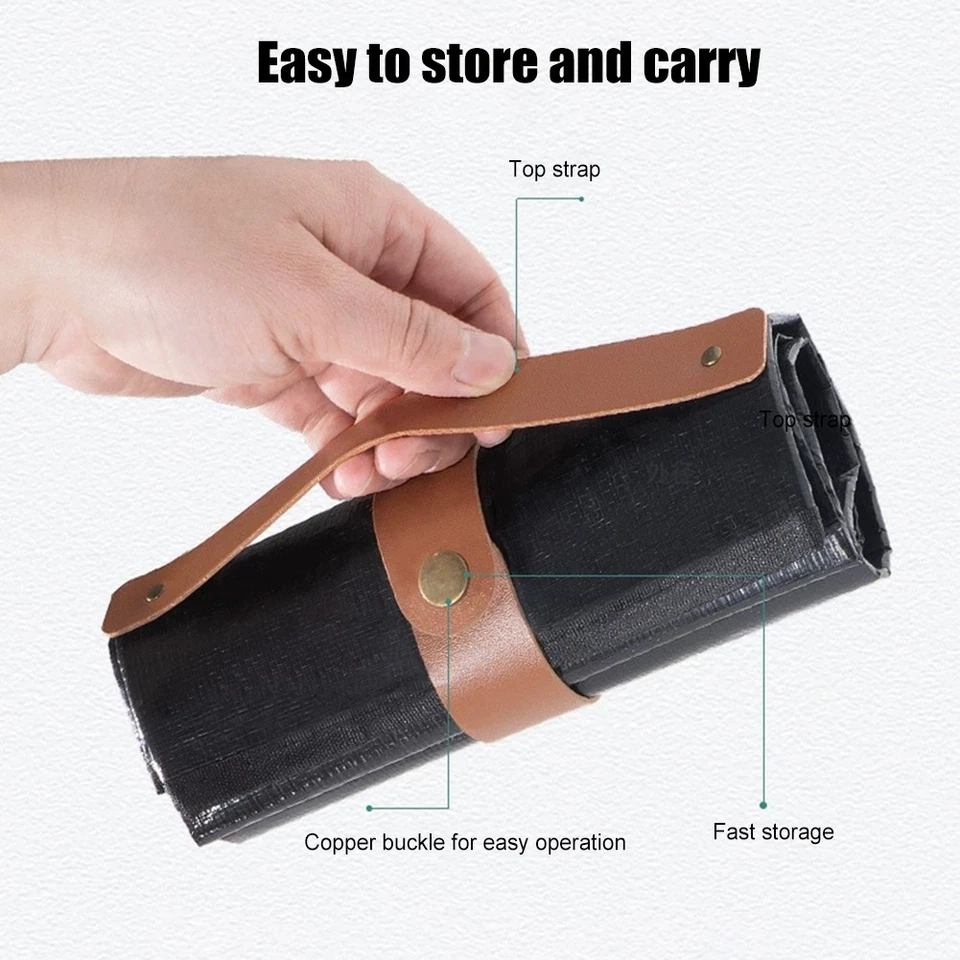 Portable Foldable Plant Repotting Mat Waterproof Garden Transplanting Square Mat - Image 2 of 4