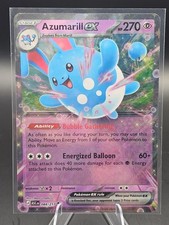 Azumarill ex Holo 084/217 Ascended Heroes Pokemon Card