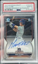 2023 Bowman Draft - Chrome Prospect Autographs Max Clark #CDA-MC (AU, RC)