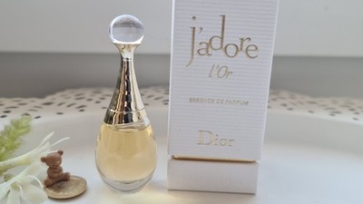Parfum Miniatur Jadore L´Or, Dior 3,5 ml Essence De Parfum & Box
