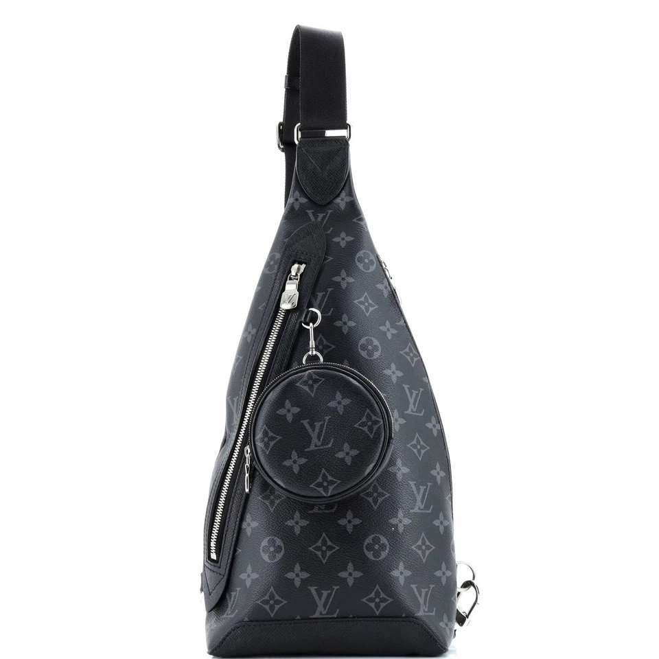 Bolso bandolera Louis Vuitton Duo monograma lona eclipse