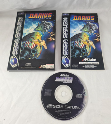 Sega Saturn Spiel - DARIUS GAIDEN - OVP, Anleitung, CD