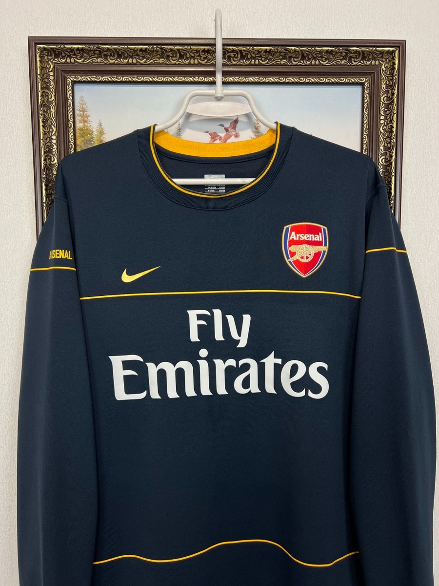 Vintage Nike Arsenal Football Sweatshirt Soccer Blue Track Top