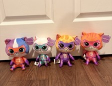 Disney Super Kitties Plush SU-PURR CHARGED Bitsy Sparks Ginny Buddy Kitty Cat