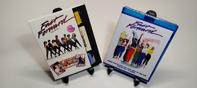 SHIPS NOW: FAST FORWARD Blu-ray + RETRO VHS Slipcover *Near Mint NEW 80's Music