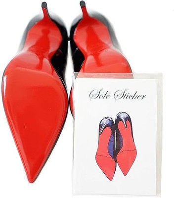 Sohlenaufkleber glasklar 3M Sohlenschutz für Christian Louboutin High Heels