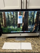 Apple 27" iMac 2019 3.0GHz i5 8GB RAM 1TB Fusion Drive 5K MacOS Sequoia Silver