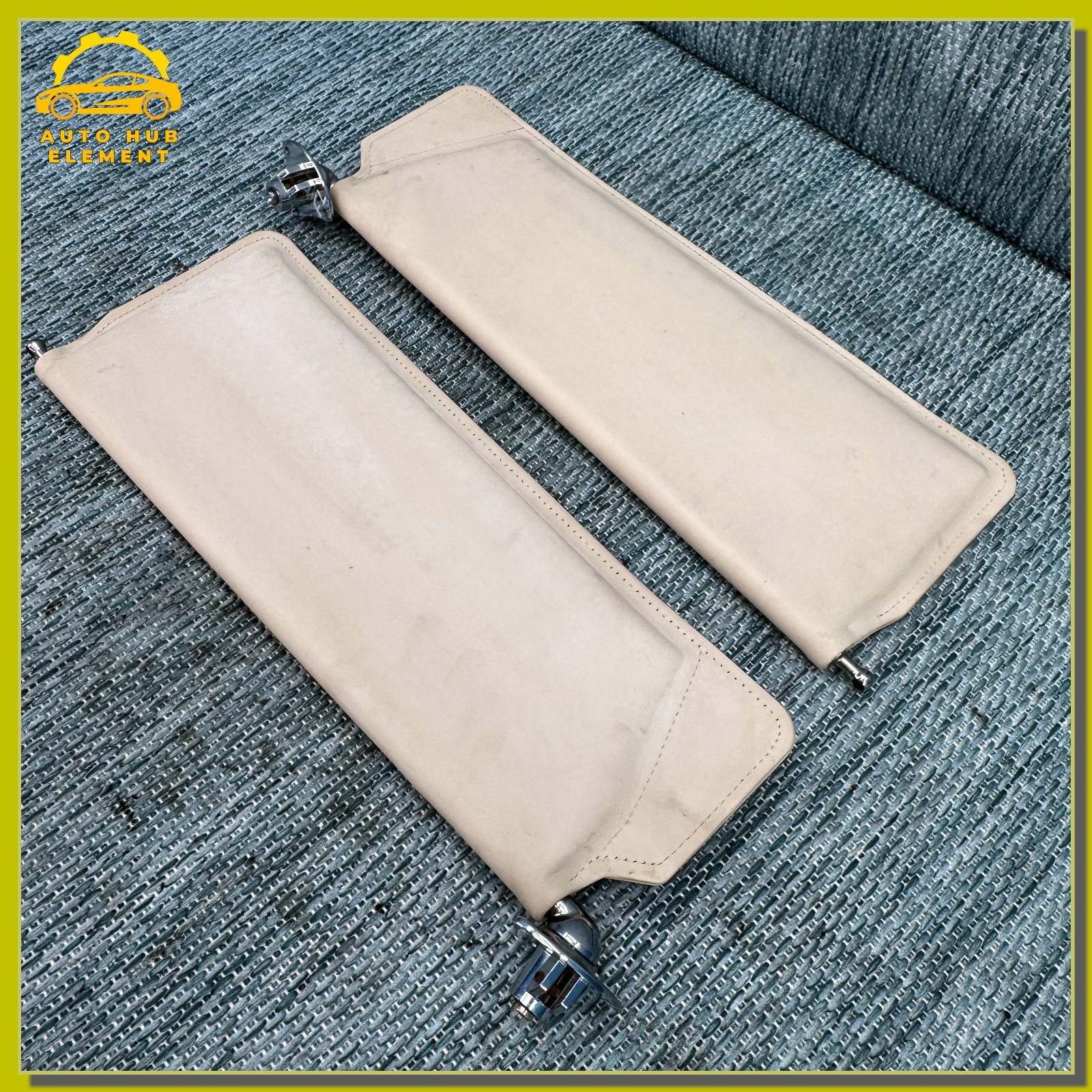 Bentley Brooklands 1992-1998 Front Sun visors Set Tan