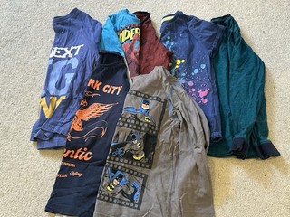 Bundle 7 Boys T shirts Size 6 7years