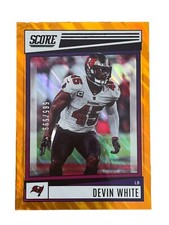 Excellent: 2022 SCORE Lava 599 Devin White Tampa Bay Buccaneers Trading Card