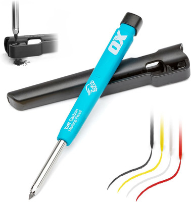 OX Tools Carpenter Pencils Pro Tuff Carbon Marking Pencil Mechanical Constructio