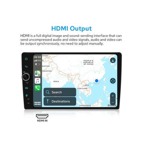 JOYING Car Stereo for Toyota FJ Cruiser 2007-2014 with Wireless Carplay Andro... - Picture 5 of 6