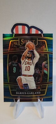 2021-22 Panini Select Basketball #13 Darius Garland Silver Prizm