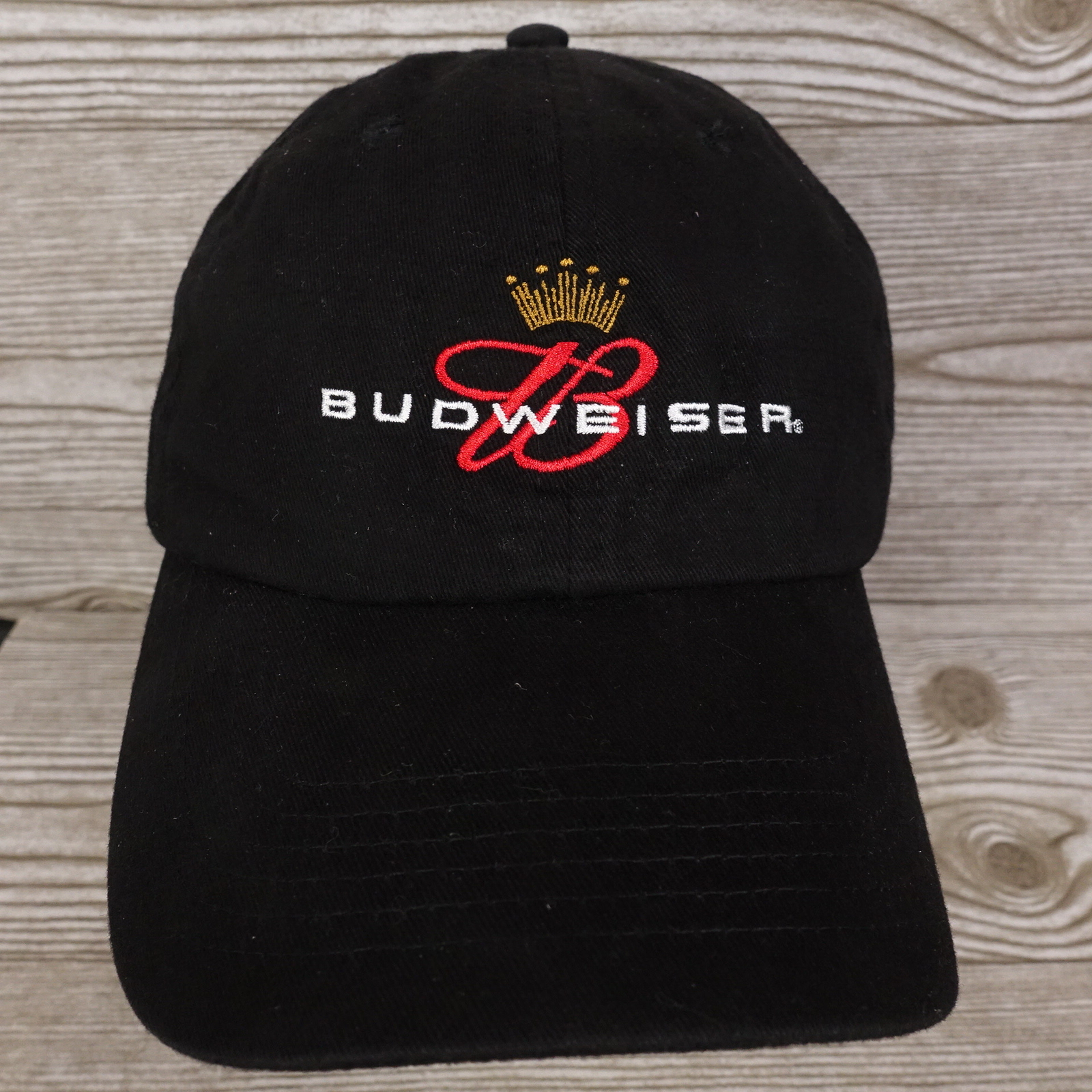BUDWEISER BEER PROMO SCRIPT LOGO STRAPBACK BASEBA… - image 1