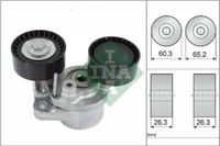 INA 534 0482 10 Spannarm, Keilrippenriemen FüR BMW