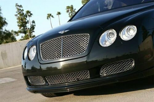 Fiberglass Front Bumper Lip Wald Style For Bentley Continental 2005-2009