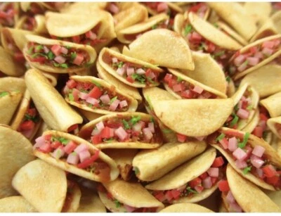 MONSTERMAGNETS Barbi Dollhouse Miniature Food Mini Tacos Burritos Toasted Tortilla Lot 👻🧲 5pc