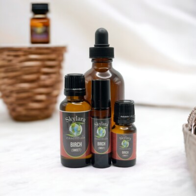 100% Pure Birch (Sweet) Essential Oil - FREE SHIPPING