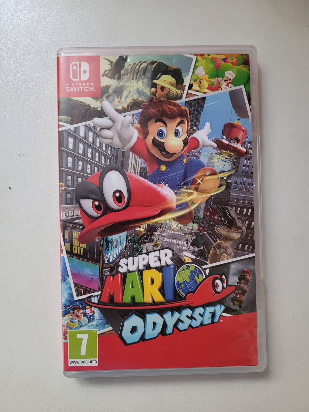 NO GAME Super Mario Odyssey EMPTY Nintendo Switch Case eBay
