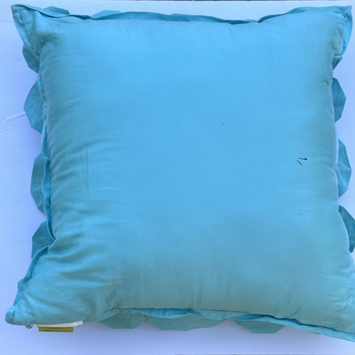 Amy Butler Welspun Decorative Throw Pillow Teal 19” Flaw See Pics - Picture 5 of 5