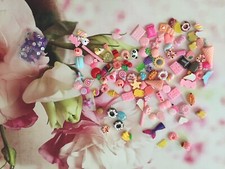 Mini Toys for slime Lot Package 105 Pieces plus free glitter packet for sale