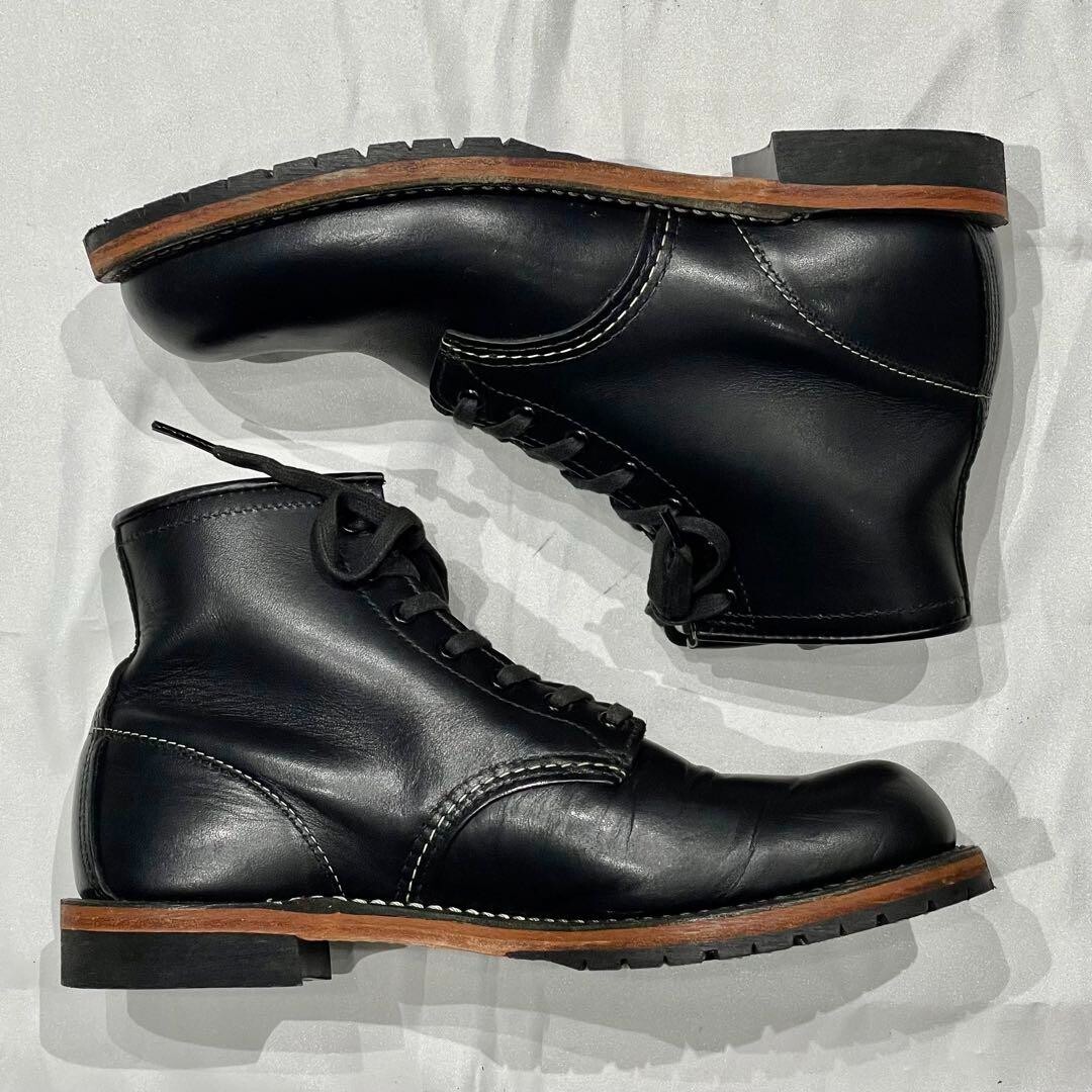 Red Wing Beckman 9014 Work Boots Black USA 7.5 D | eBay