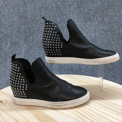 STEVE MADDEN ビジュー付きブラックスニーカー STEVE MADDEN(スティーブ・マデン)｜GALEXI ビジューバック