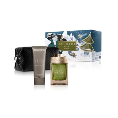 BVLGARI MAN WOOD ESSENCE 3 PCS SET