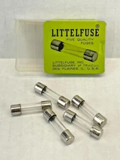 3 Amp Littelfuse AGX3 Inline Glass Fast Blow *same as Bussman* - Pack of 5