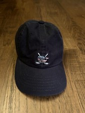 Vineyard Vines Hockey Hat Unisex Adjustable Whale Strapback Cap Boys Girls Z24