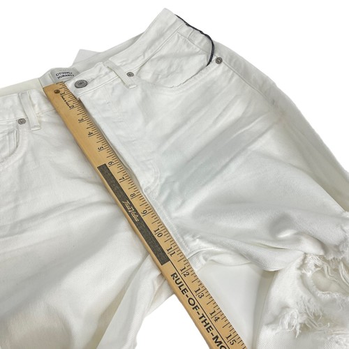 Citizens of Humanity Jeans Womens Size 27 White Emery Crop Relaxed $258 Nwt - Picture 14 of 16