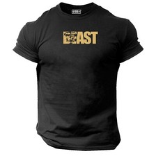Beast T Shirt Gym Clothing Bodybuilding Training Workout Boxing Gorilla MMA Top