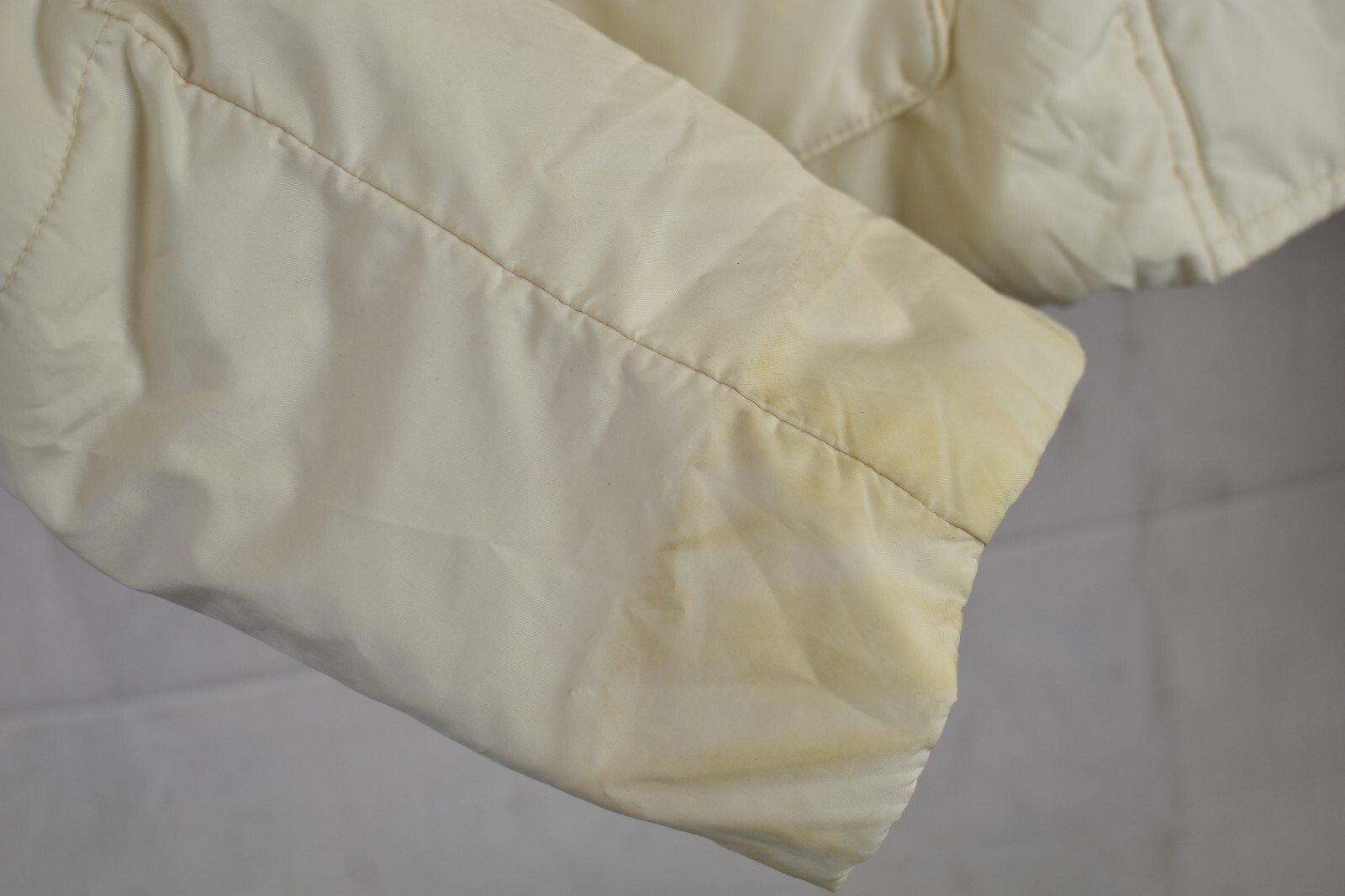 ZARA BASIC Beige Padded Jacket size L Womens Faux… - image 4