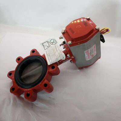 Bray Valves 93-0935-11300-532 Spring Return Pneumatic Actuator &Bray 4'' ser 31