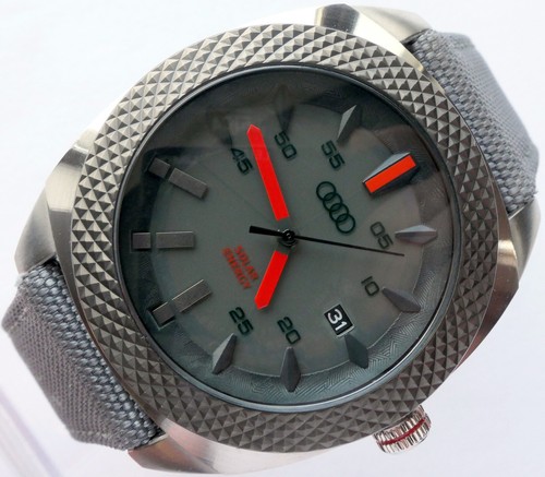 Audi Racing Electric Sport Car Accessory Design Japan Movt Solar Energy Watch - Picture 3 of 21