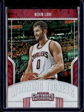2018-19 Panini Contenders #2 Kevin Love Winning Tickets Cracked Ice /25