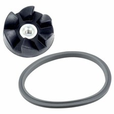 Felji Rubber Blade Gear  Gasket Combo for NutriBullet 600W 900W NB-101 Blenders