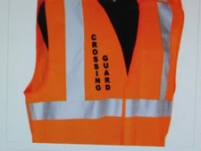 Radians Cl 2 Mesh Breakaway Crossing Guard Safety Vest Orange X-large-SV40MXL-CG