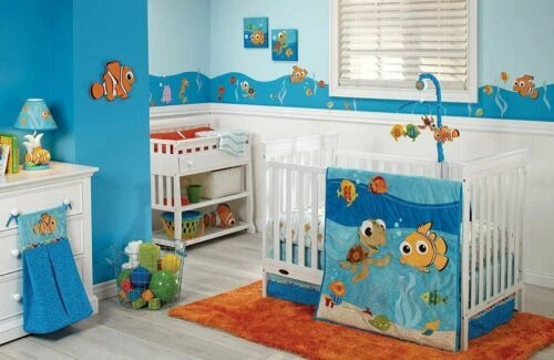 Disney Finding Nemo Crib Nursery Bedding Sets