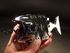 Antique Vintage Style Fish Shaped Wine Bottle Corkscrew Opener — photo 4