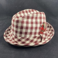 The Original Paul Bear Bryant Hat Facsimile Signature Sz 7 1/2 Alabama Football