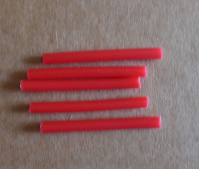 5 Knex Red Track Splice Tube Rippin Rocket Connector Replacement Pieces sa