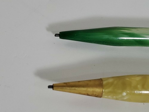 Vintage Druckbleistifte - gelb & grün LESEN - Bild 6 von 9