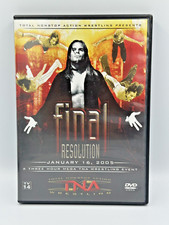 TNA Wrestling - Final Resolution 2005 (DVD, 2005, 2-Disc Set)