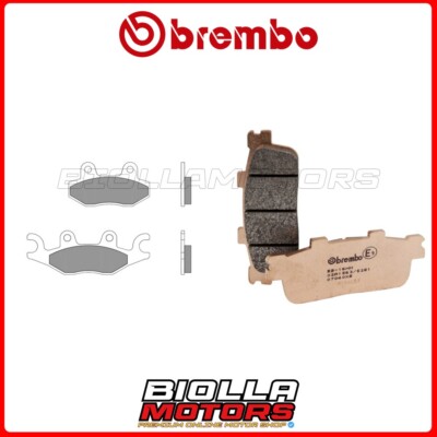 2013 BREMBO BRAKE PAD KIT TGB X-MOTION 300 FRONT + REAR [XS - XS