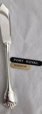 Christofle PORT-ROYAL , 12 fourchettes + 12 Couteaux A Poisson Neuf