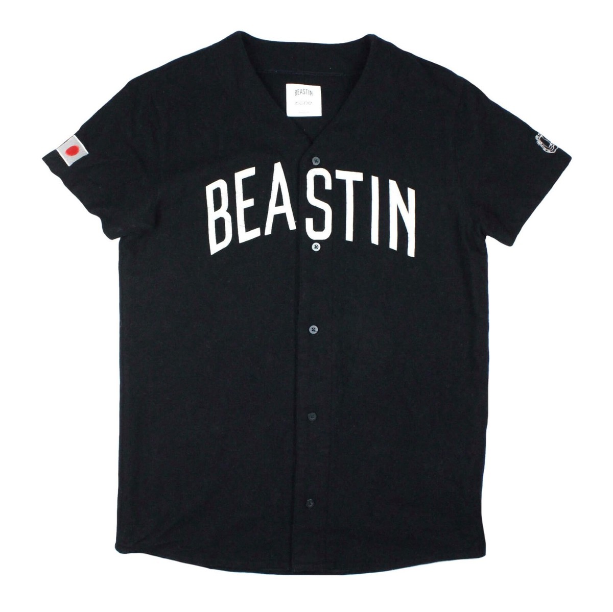Rare BSTN Beastin x Garfield Japanese Wool Baseball Jersey Men's