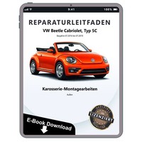 Vw Beetle Cabrio 5C (16-19) Karosseriearbeiten AußEn Reparaturhandbuch Download