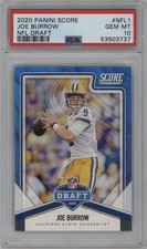 2020 Panini Joe Burrrow Rookie Card RC PSA GEM MT 10